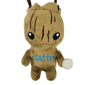 Datto GROOT Plush Stuffed Animal tree Brown Curto Toy with tags attached 10"